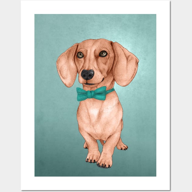 Dachshund Wall Art by Barruf